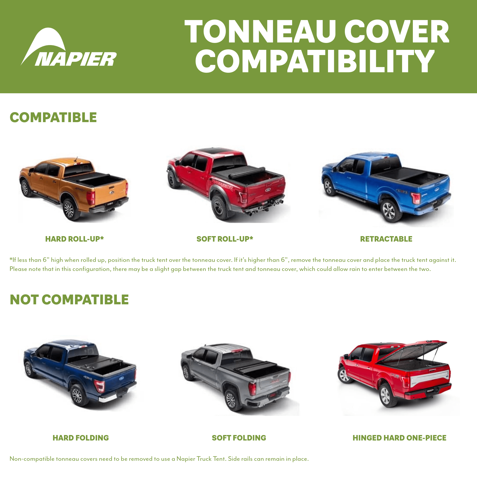 Truck-bed tent for pickup camping