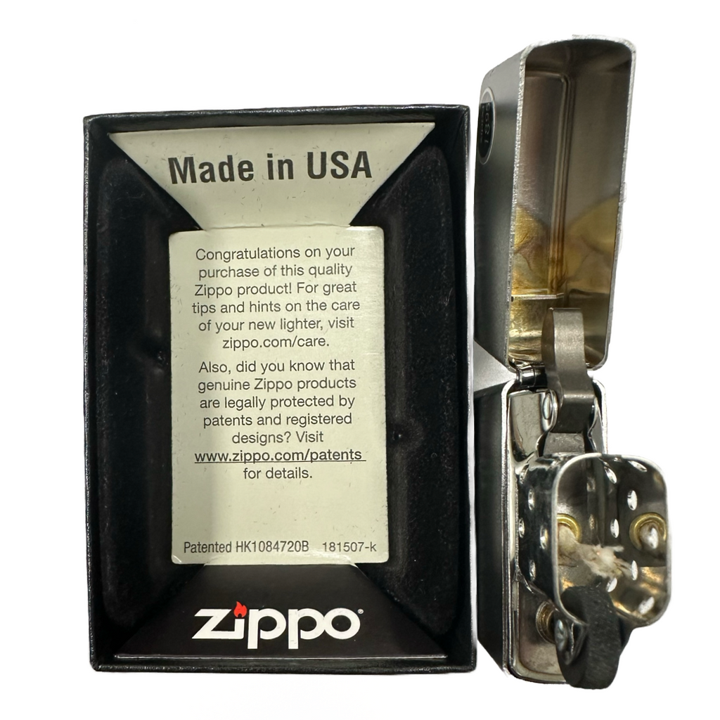 Zippo windproof flip-top lighter