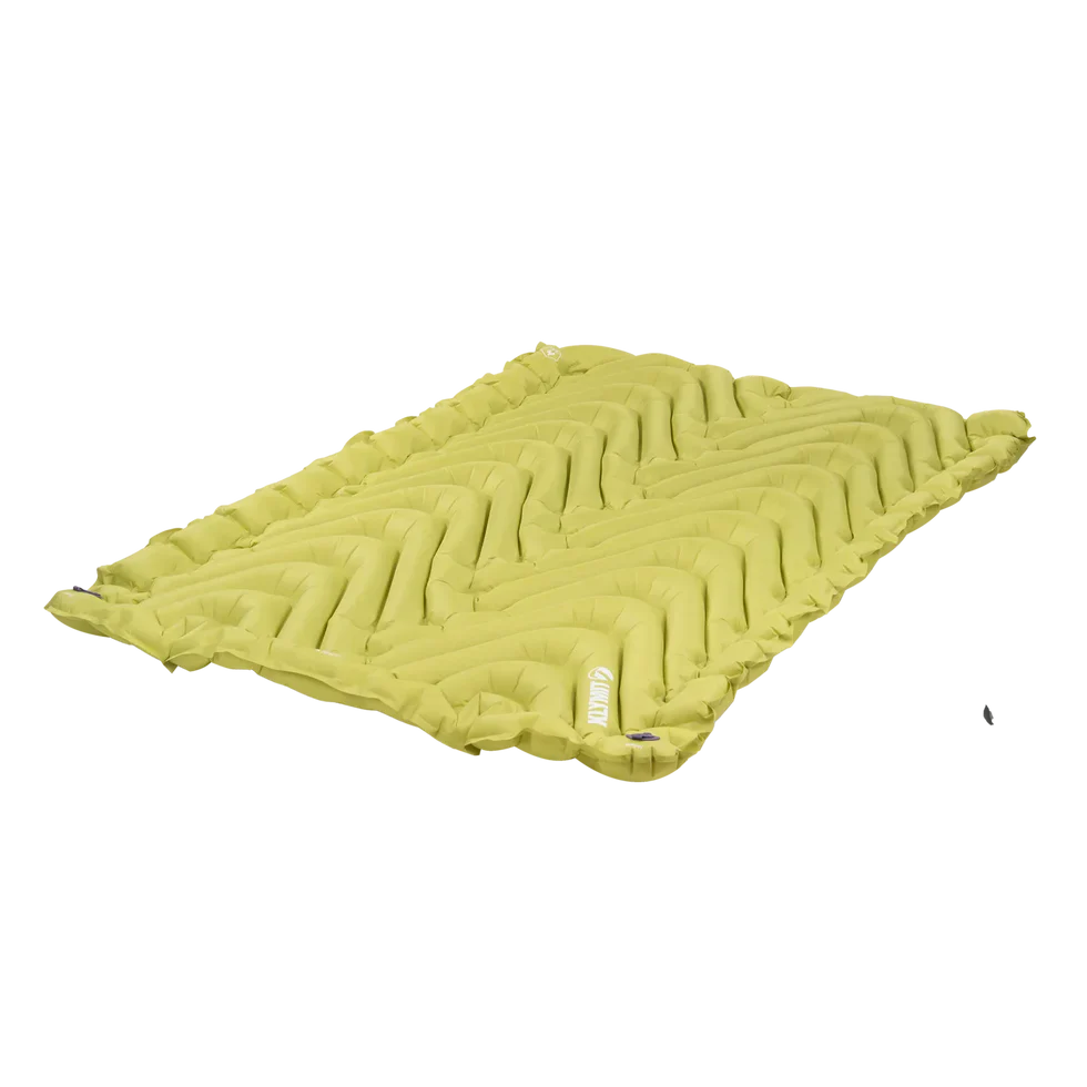 Klymit Static V Summit Double Sleeping Pad — Chartreuse