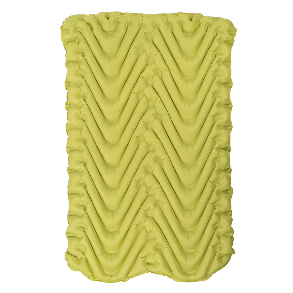 Klymit Static V Summit Double Sleeping Pad — Chartreuse