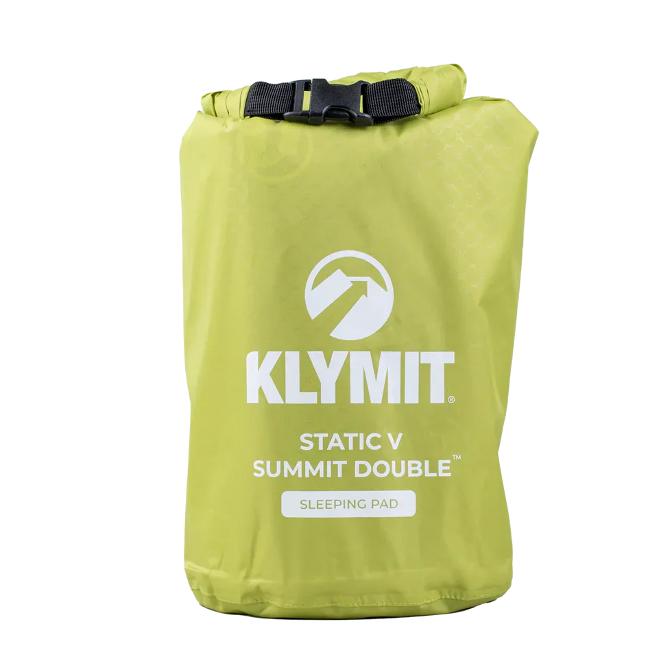 Klymit Static V Summit Double Sleeping Pad — Chartreuse