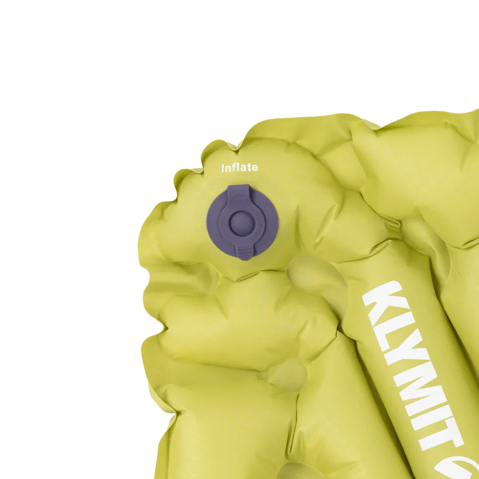 Klymit Static V Summit Double Sleeping Pad — Chartreuse