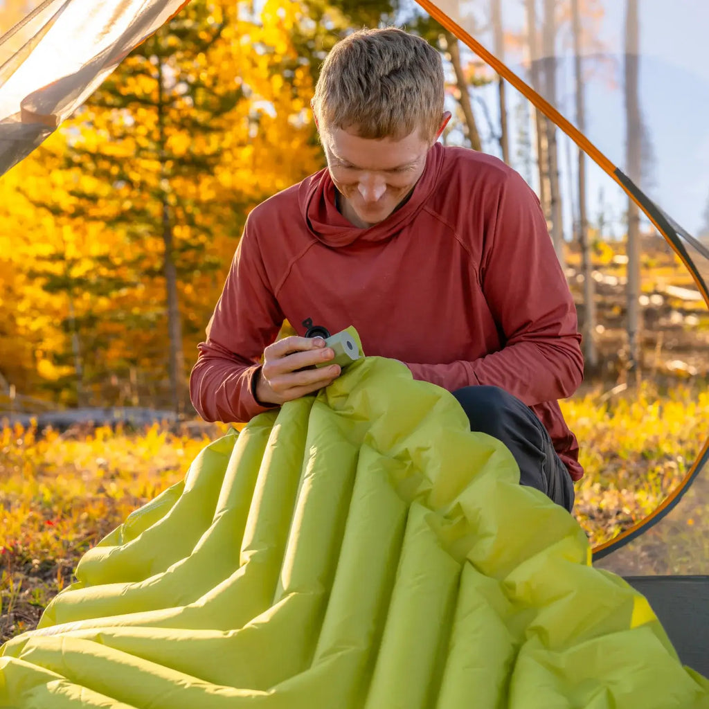 Klymit Static V Summit XL Sleeping Pad — Chartreuse