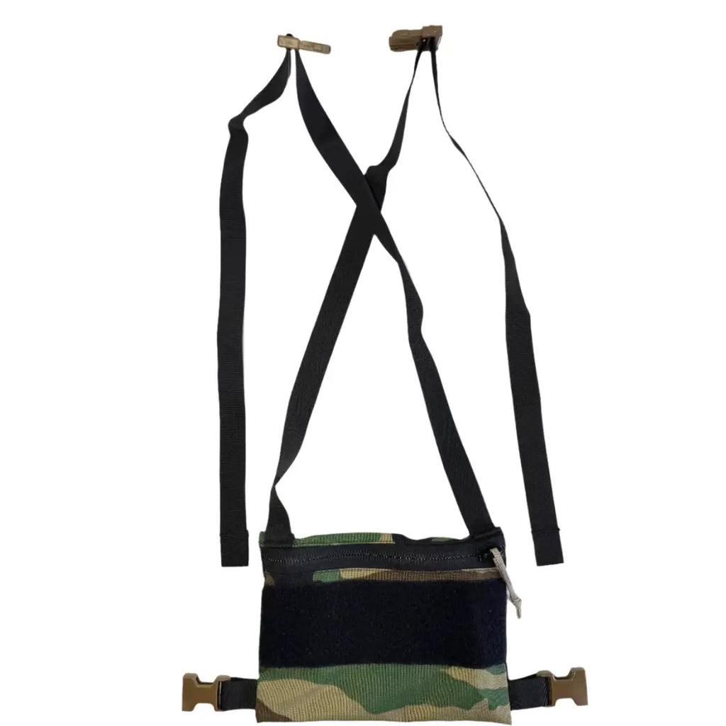 Woodland minimalist chest rig