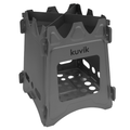 Kuvik titanium wood-burning camp stove
