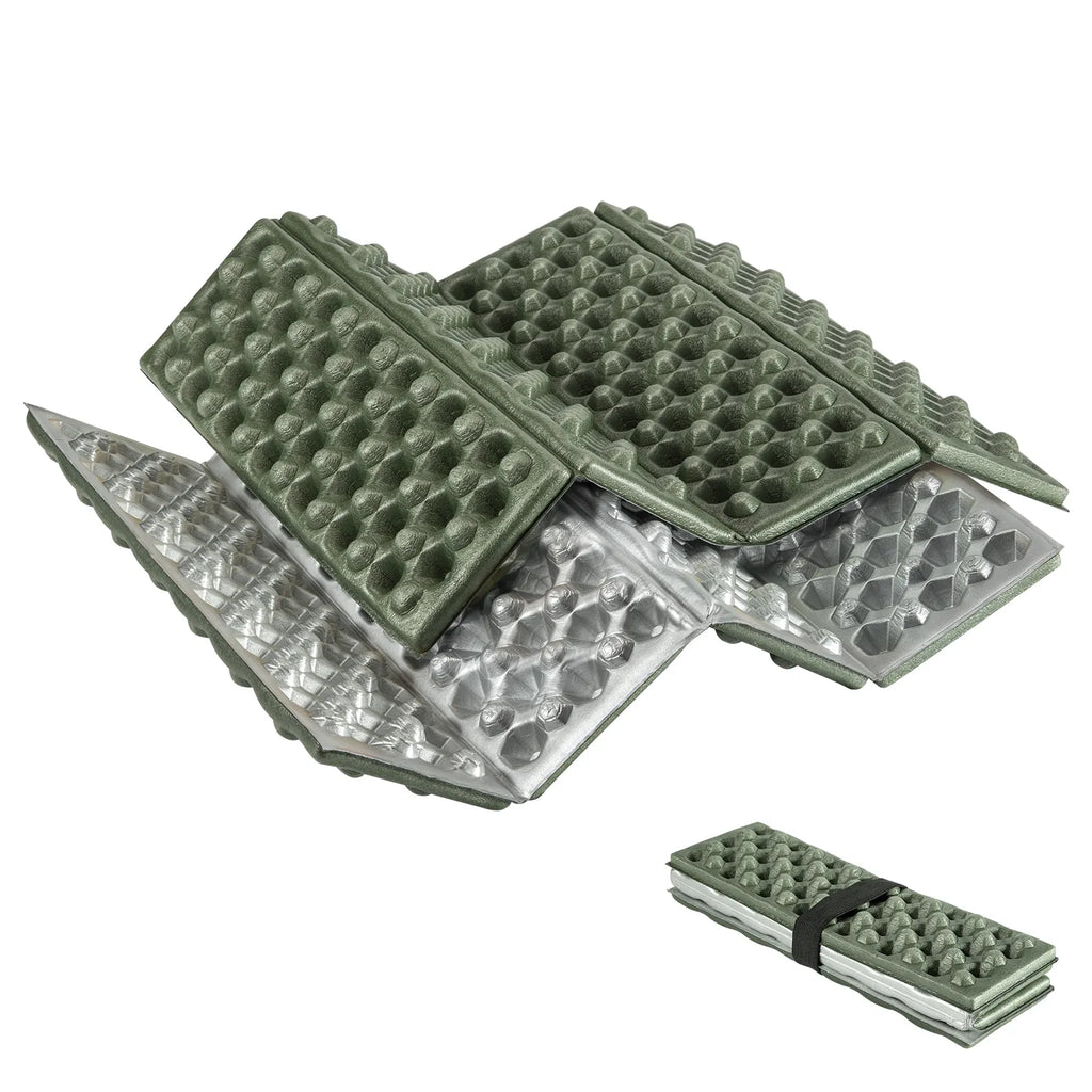 Folding foam seat pad