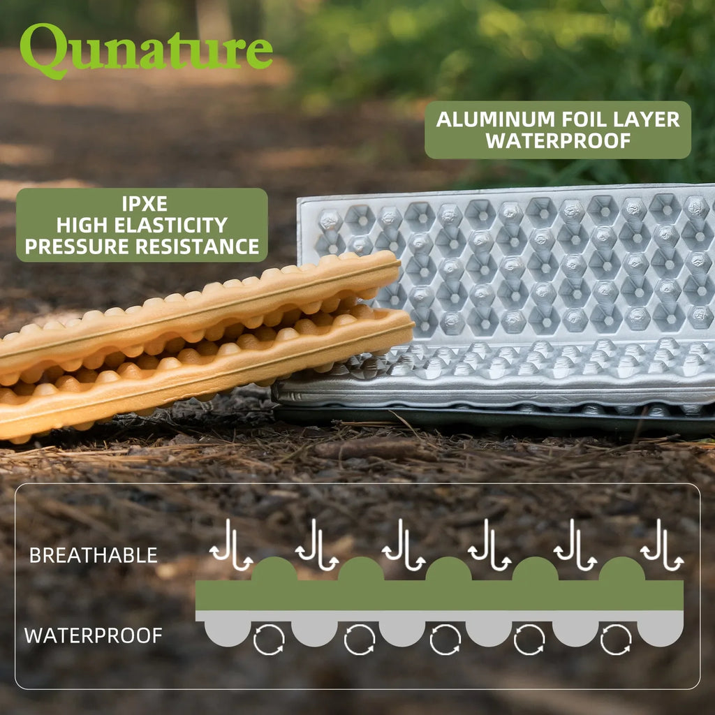 Folding foam seat pad