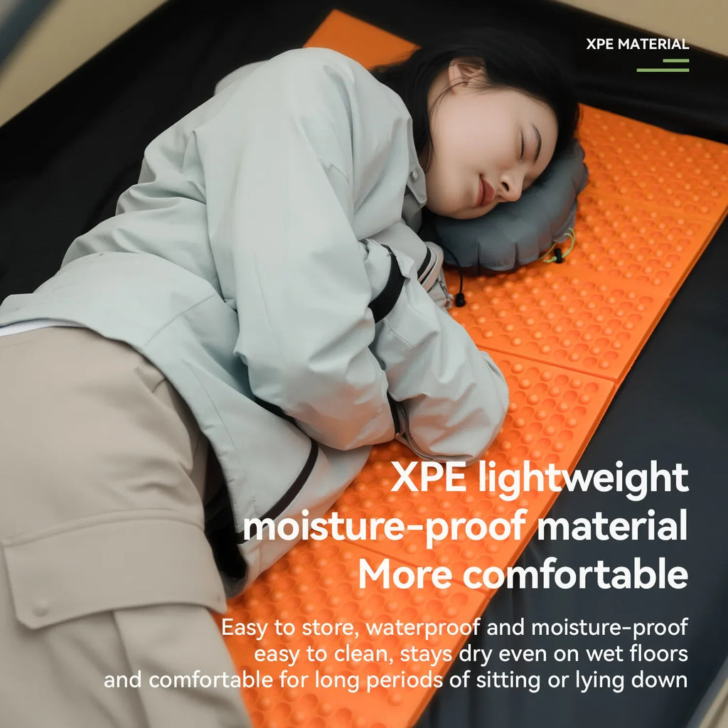 Ultralight folding sleeping pad