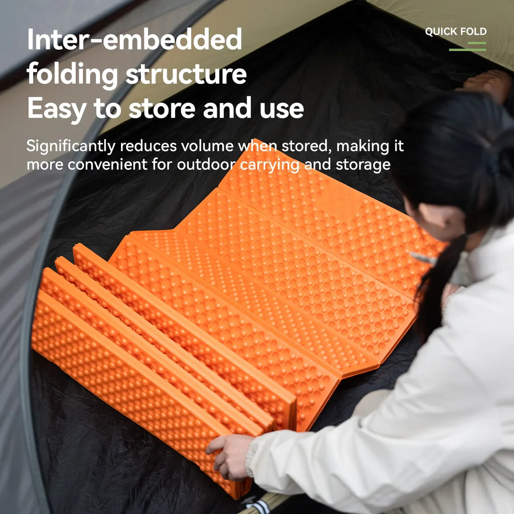 Ultralight folding sleeping pad