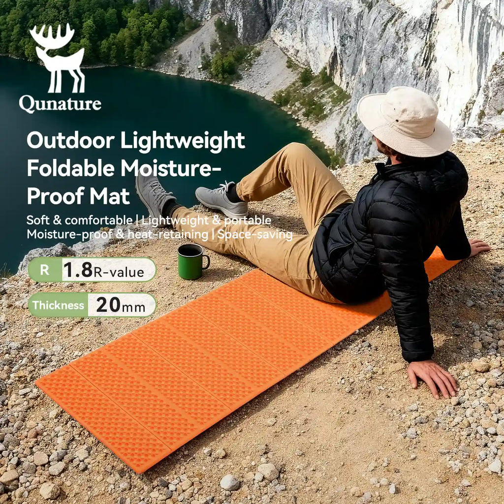 Ultralight folding sleeping pad