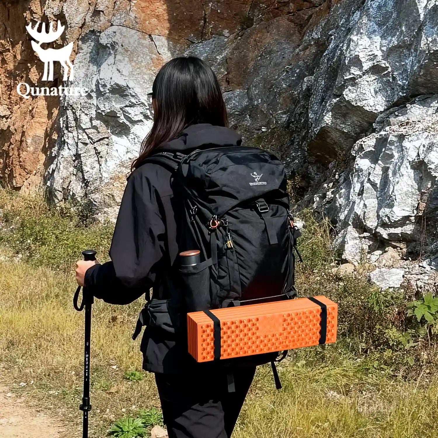Ultralight folding sleeping pad
